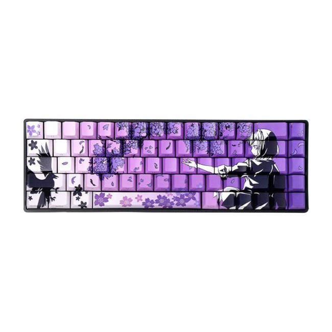Кейкапи Sakura PBT Purple
