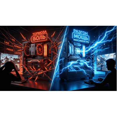 GAME Розгін і оптимізація ПК для ігор та роботи