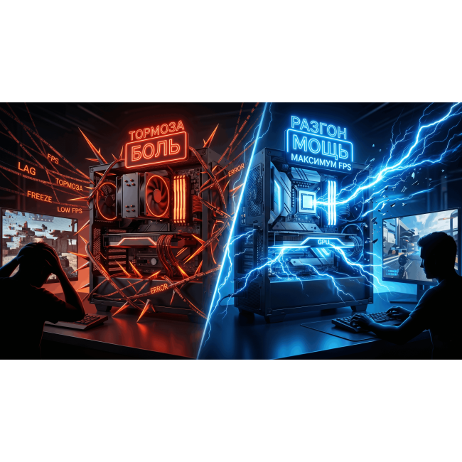 GAME Розгін і оптимізація ПК для ігор та роботи