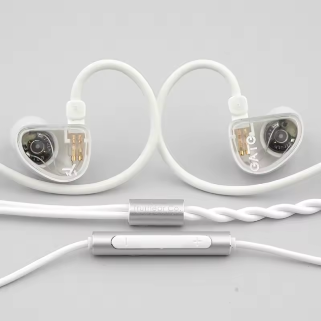 In-ear headphones TRUTHEAR GATE White mic